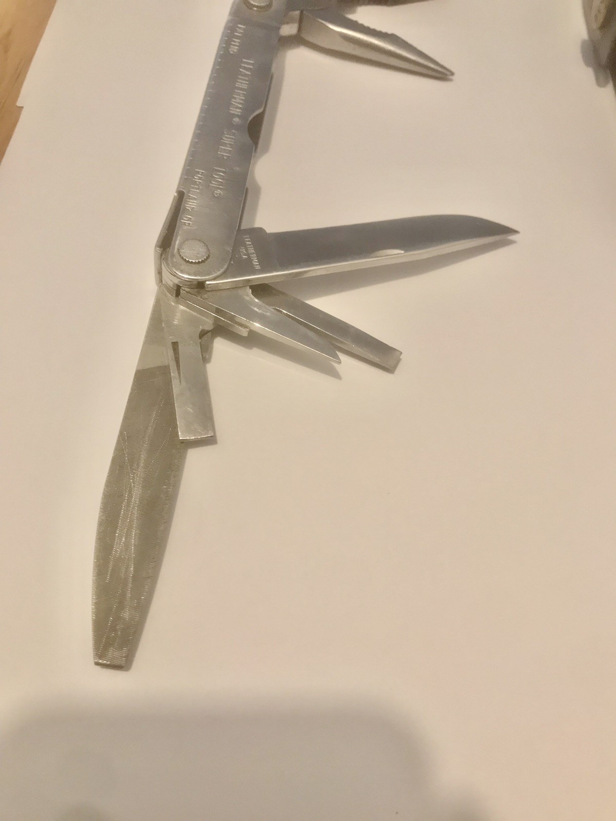 Leatherman SUPER TOOL Multi-Tool Stainless Steel Oregon USA Pat Pend VERY CLEAN