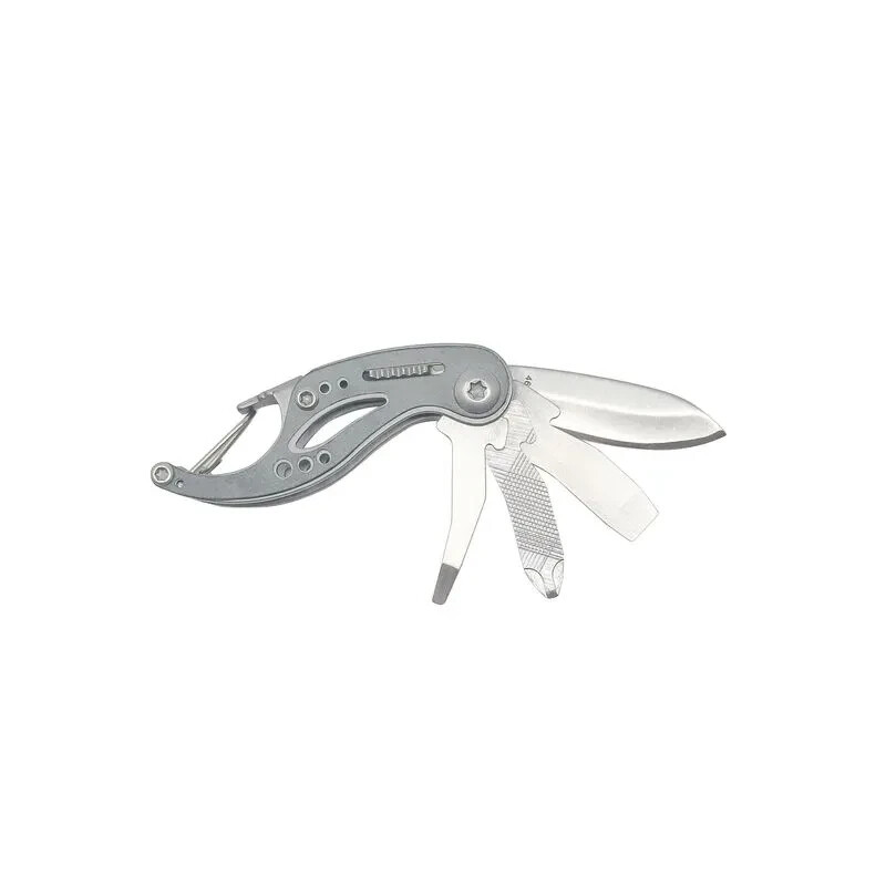 Gerber Curve Multi-Tool Keychain Compatible 6 Tools 1 oz. Grey 31-000206