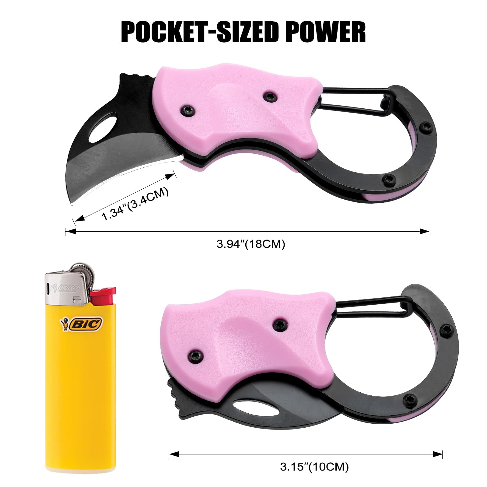 Keychain Tool – Mini Box Cutter, Compact EDC & Package Opener for Women, Mult…