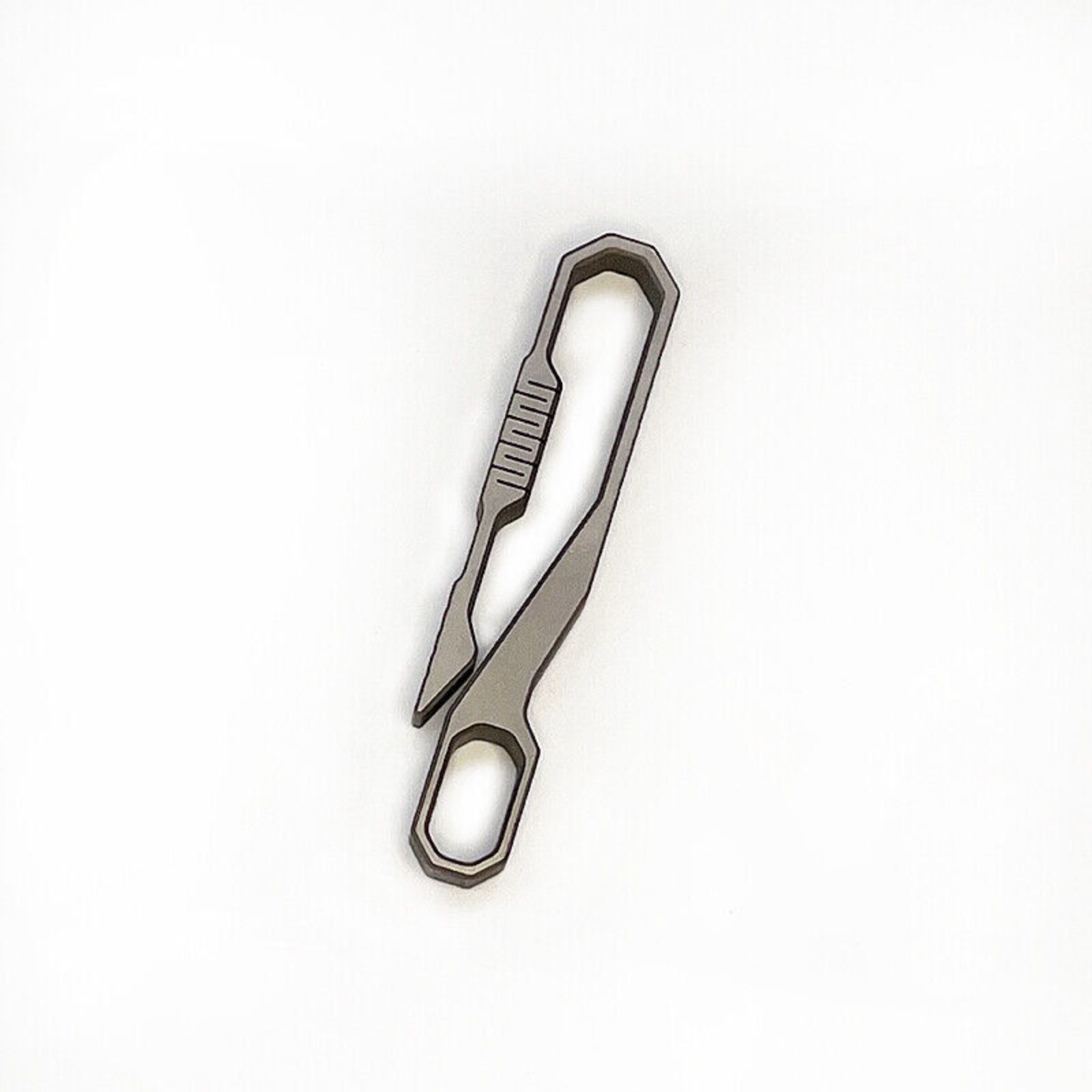 Titanium Alloy Keychain Quick Buckle Detach Belt Waist Hanging EDC Key Ring Tool