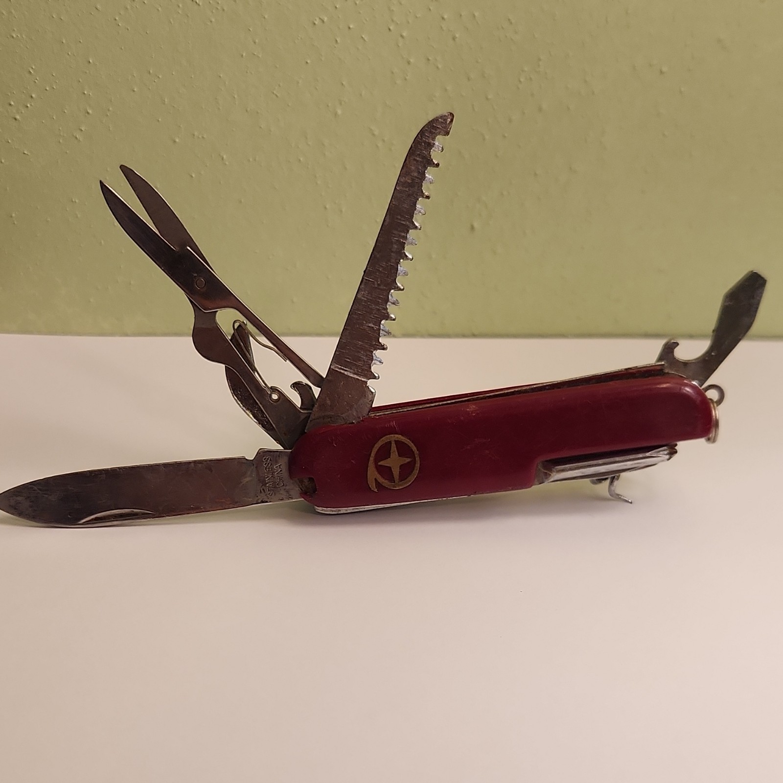 *Vintage* Diamond Superior Swiss Army Knife. Multitool pocket Knife