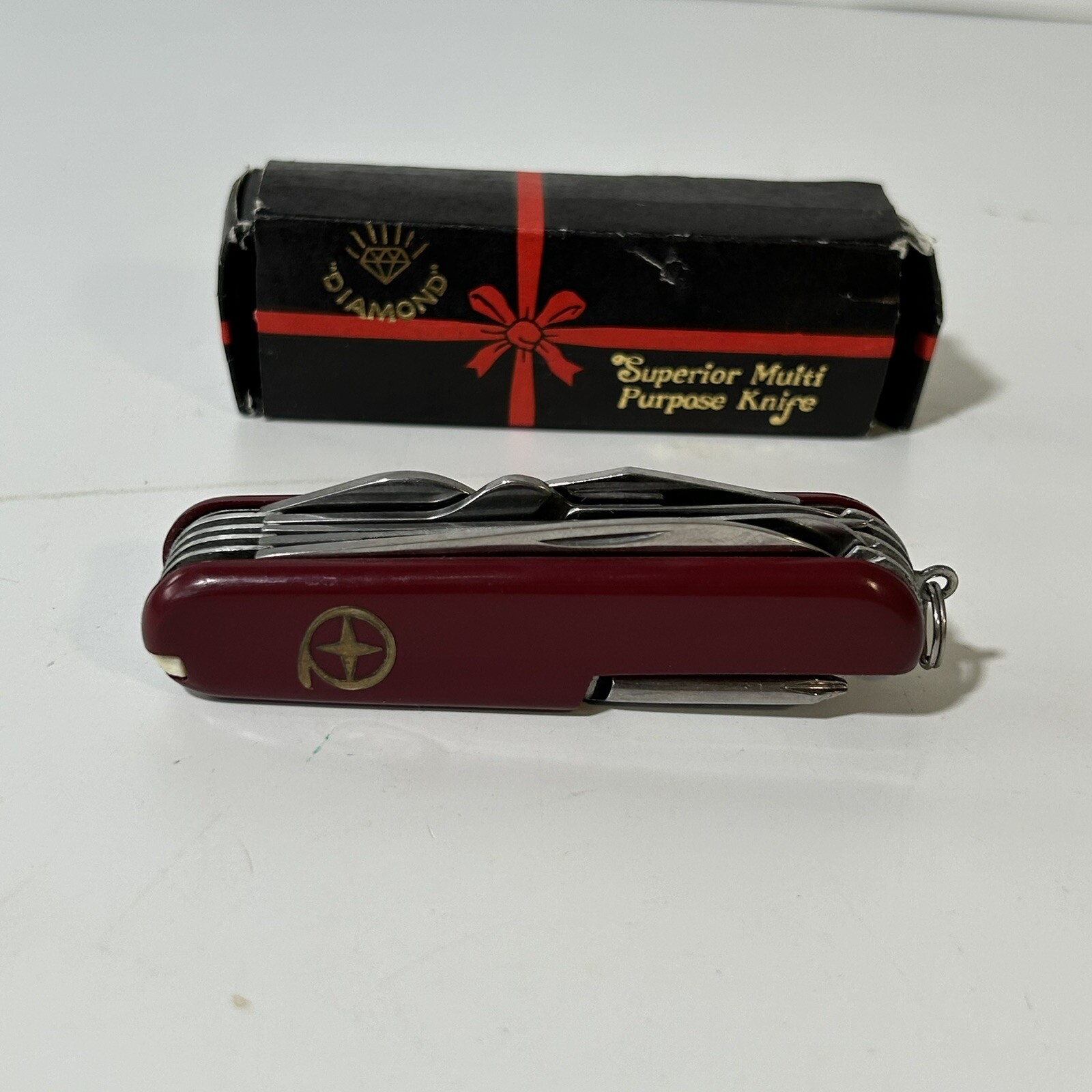 DIAMOND SUPERIOR MULTI-PURPOSE KNIFE K5011 13 Functions Vintage W/ Box