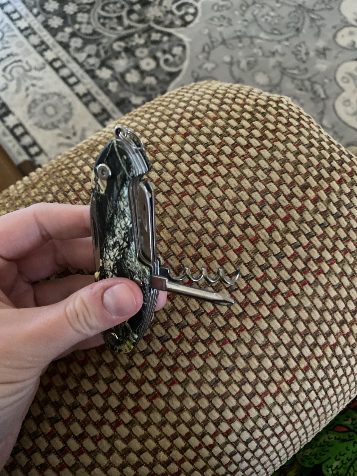 Camo Hunting Multi Tool Pocket Knife 10 In 1 Multi Tool