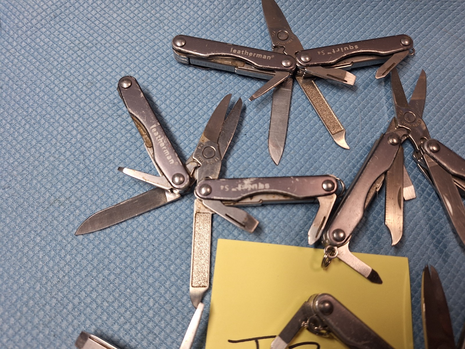 QTY 5 LEATHERMAN S4 SQUIRT Grey Multi Tools COLLECTORS GREAT GIFTS Loc I3