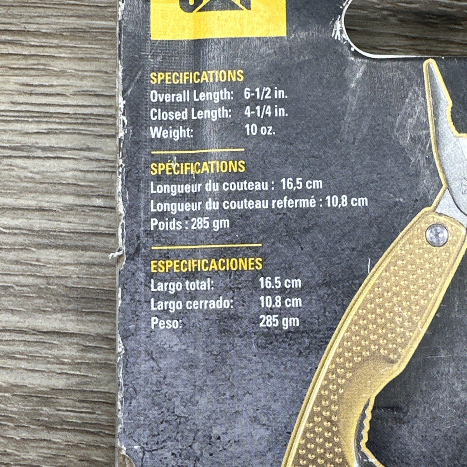 CAT 11-IN-1 Multi-Tool Stainless Steel Pliers Knife Saw More Folding EDC 980027