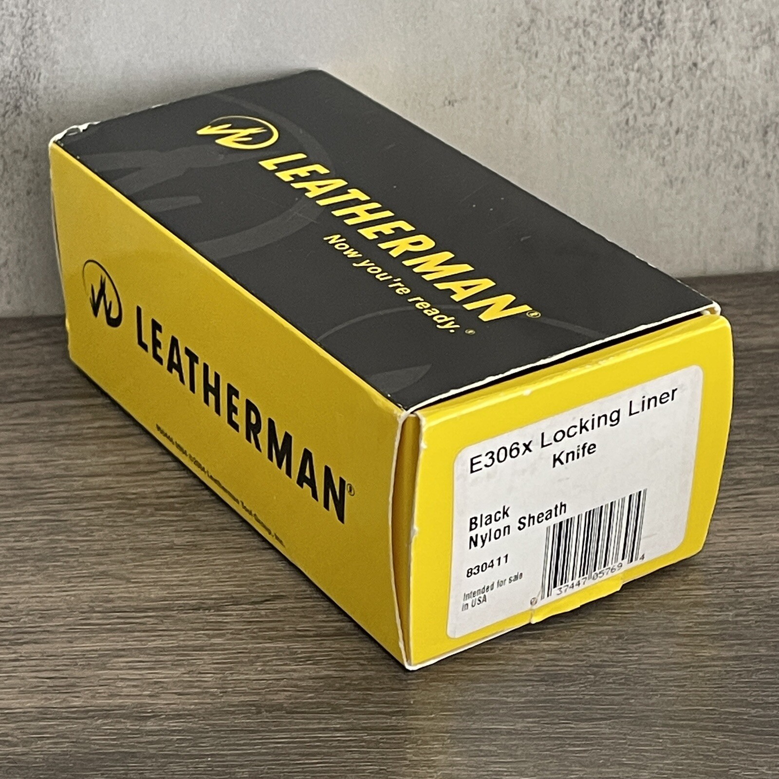 Leatherman E306x knife w/Plain Blade (Similar to e307x e304x Expanse Series)