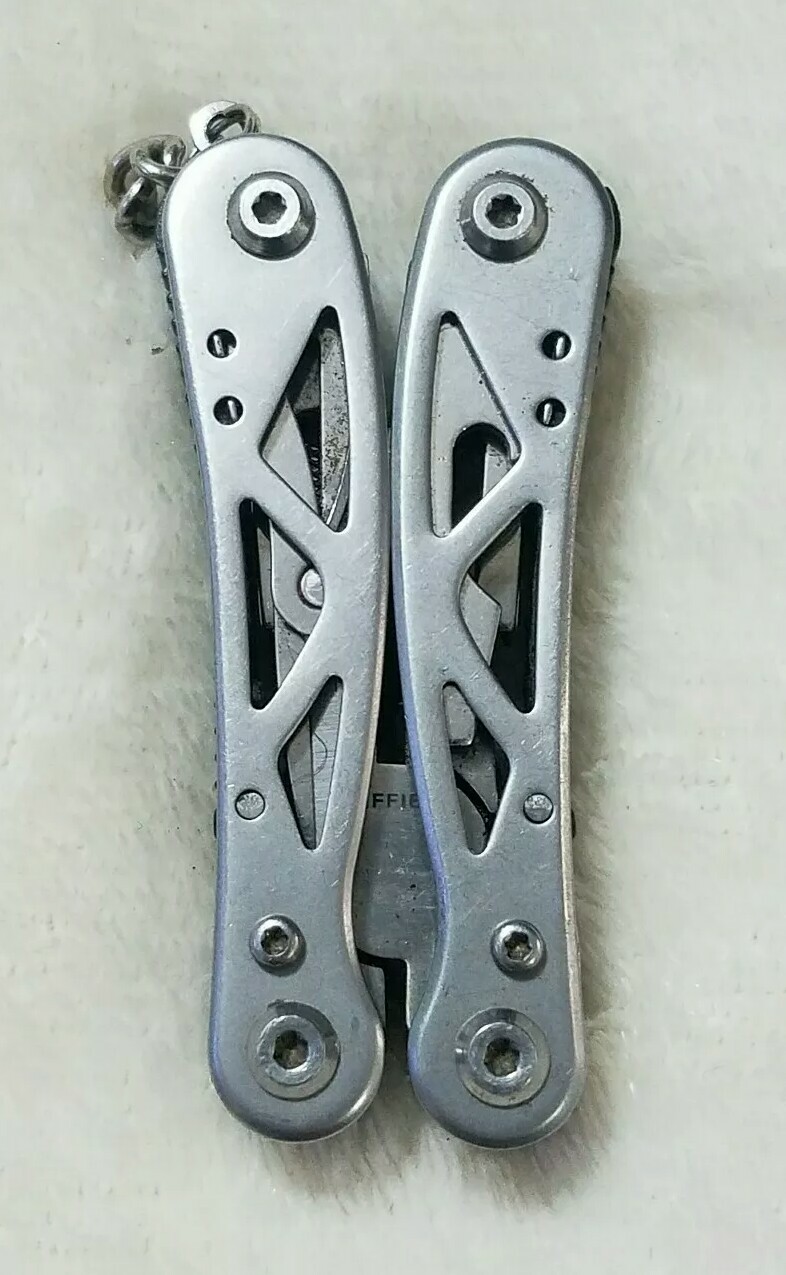 Sheffield 3″ Folding Stainless Steel Multi-Tool, Knife, Saw, Pliers, Screwdriver