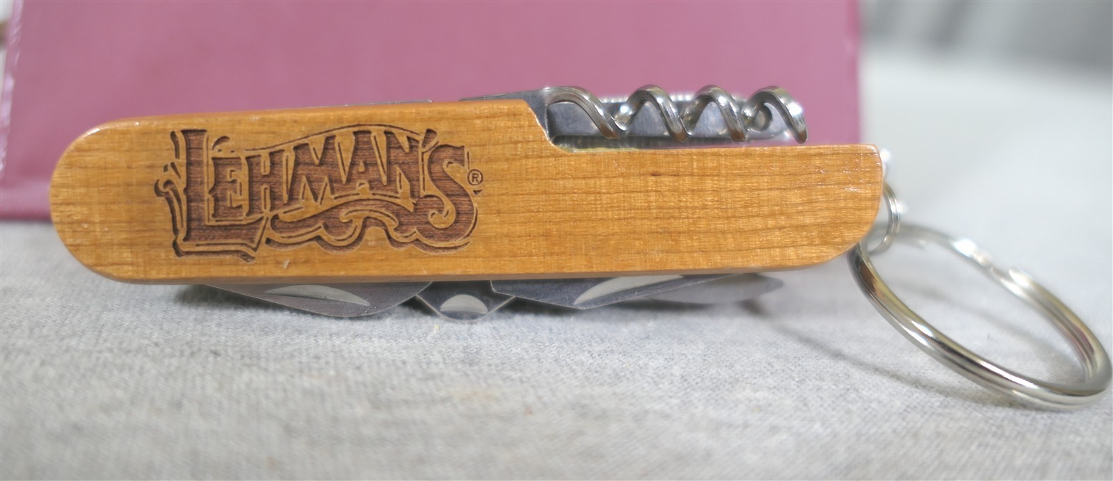Lehman’s Wood & Steel Survival Multi-Tool 11-in-1 Pocket Knife Scissors Saw 3.5″