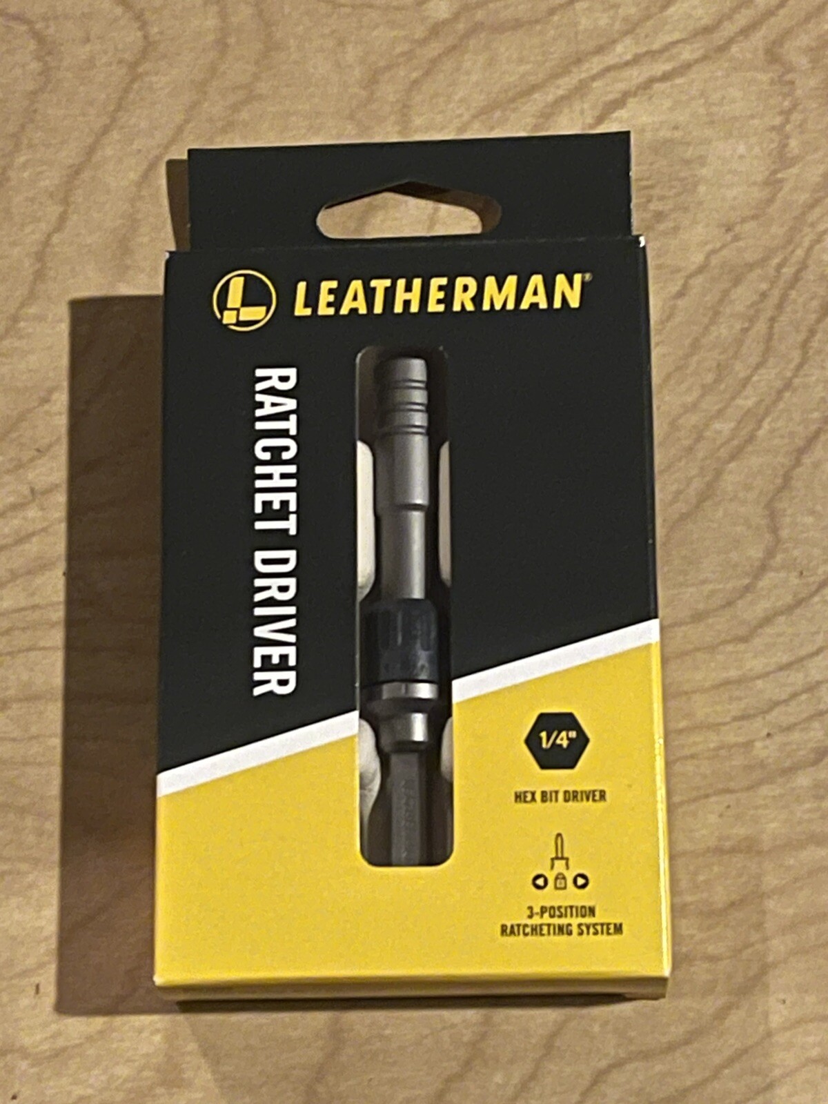 Leatherman Ratchet Driver 1/4 Hex Bit 931030 BRAND NEW IN BOX