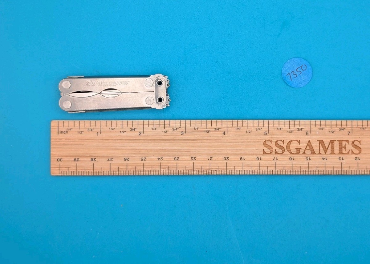 SOG Crosscut Multitool Knife! WITH SHEATH!