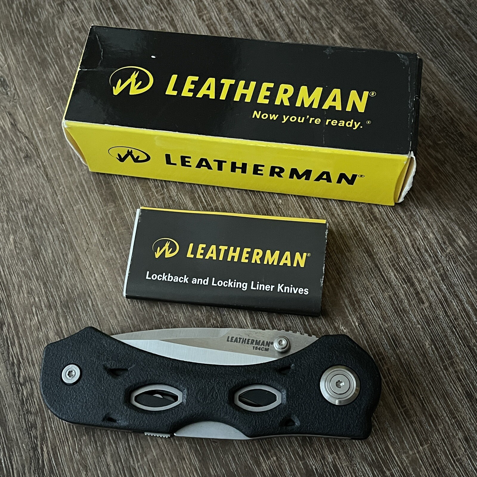 Leatherman K500X Knife-Multitool (Similar to K502X/K503X K-Series) ; 154CM Steel