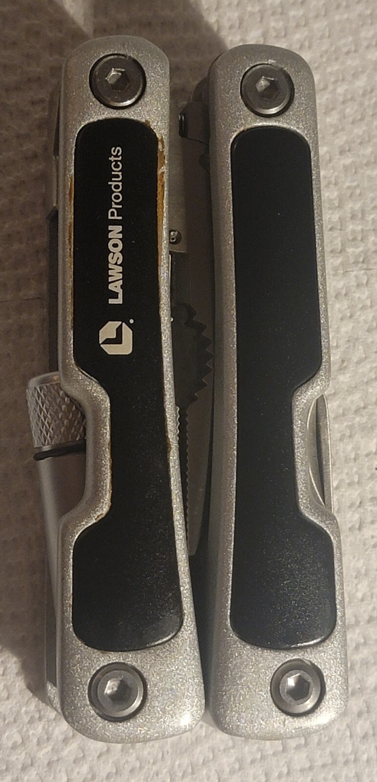 Lawson Products 9 In 1 Multi Purpose Tool Pliers Flashlight Saw Screwdriver Ect