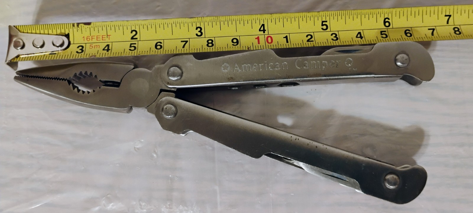 VINTAGE AMERICAN CAMPER MULTI TOOL w SHEATH