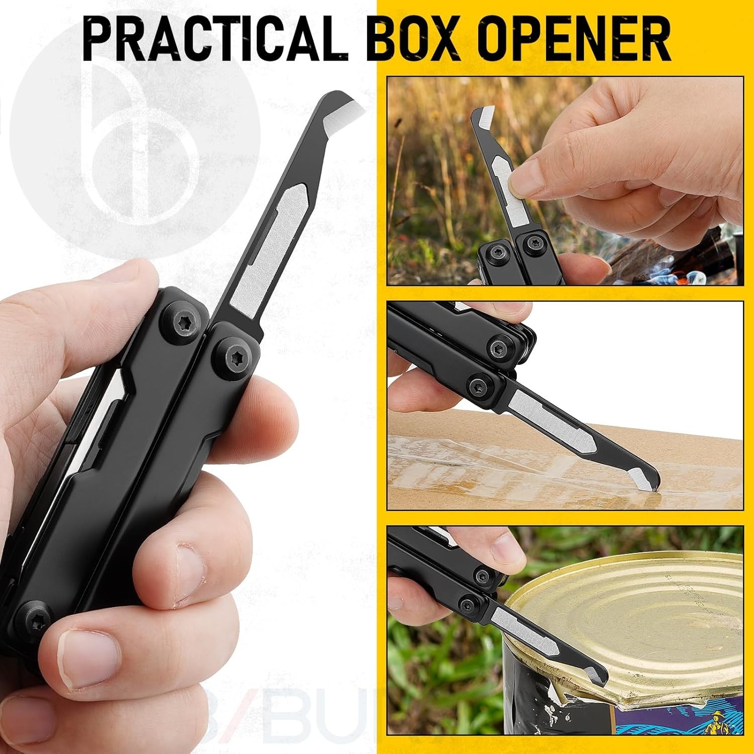 Stainless Steel Mini Multitool: Versatile Pocket Companion for Outdoor Lovers