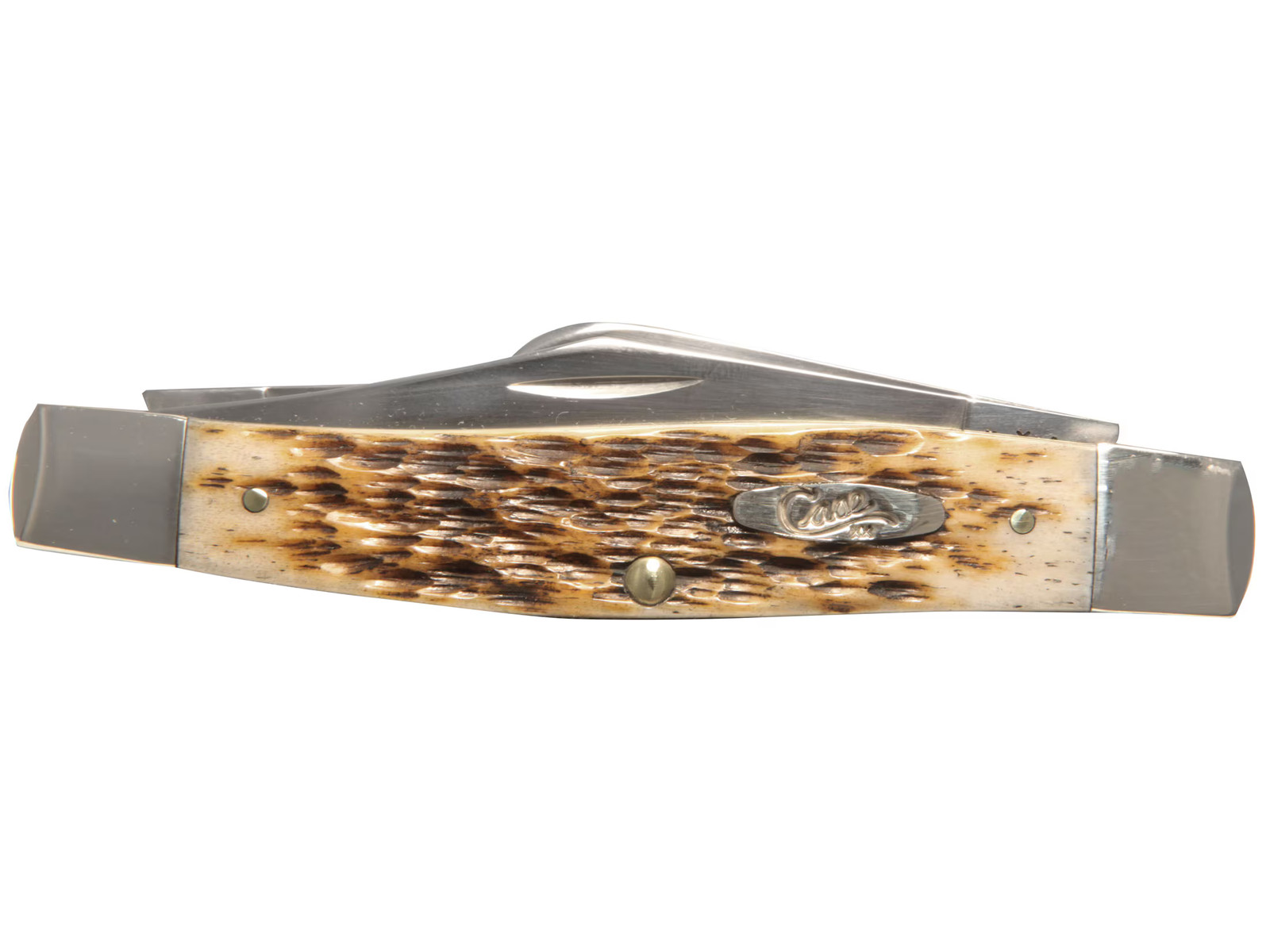 Case Large Stockman Pocket Knife 3.3″ Spear Point Chrome Vanadium Satin Blade
