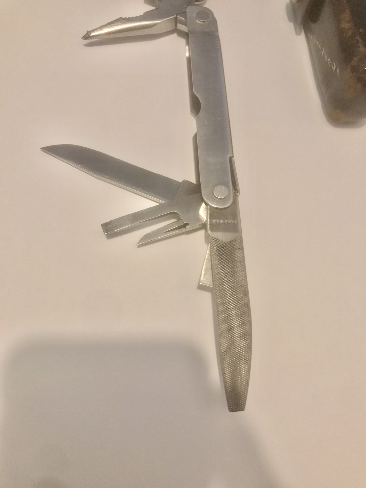 Leatherman SUPER TOOL Multi-Tool Stainless Steel Oregon USA Pat Pend VERY CLEAN
