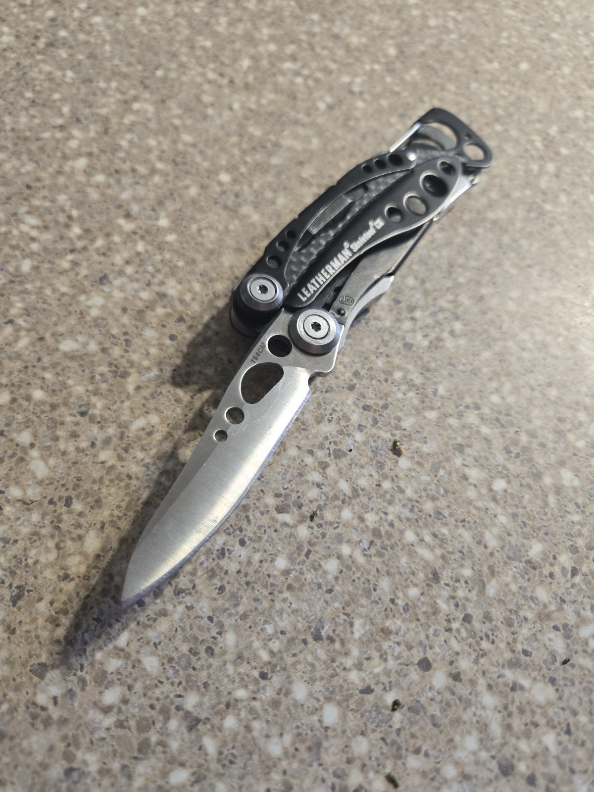Lightly Used Leatherman Skeletool CX With Bits