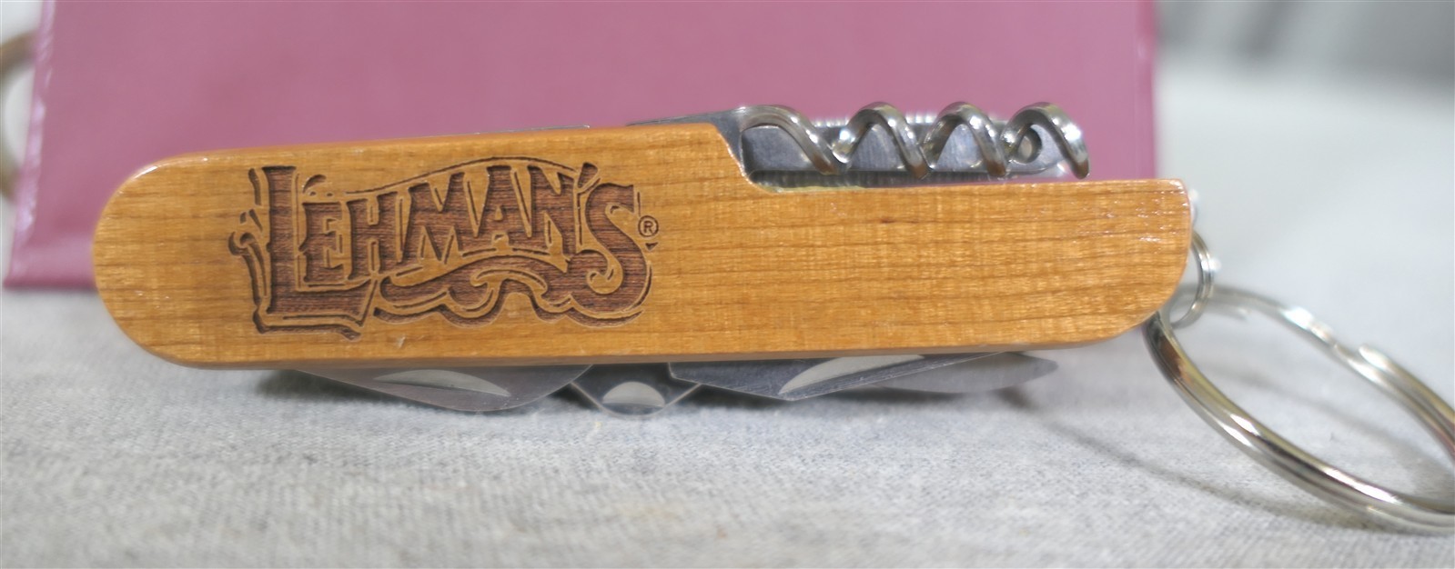 Lehman’s Wood & Steel Survival Multi-Tool 11-in-1 Pocket Knife Scissors Saw 3.5″