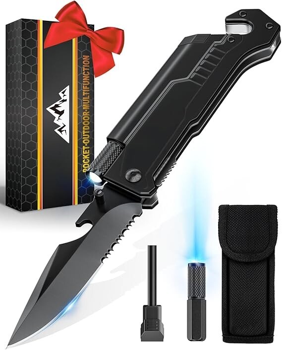 Stocking Stuffers for Men Dad Gifts 7-In-1 Multi ‎Tool Gifts – Pocket Multitool