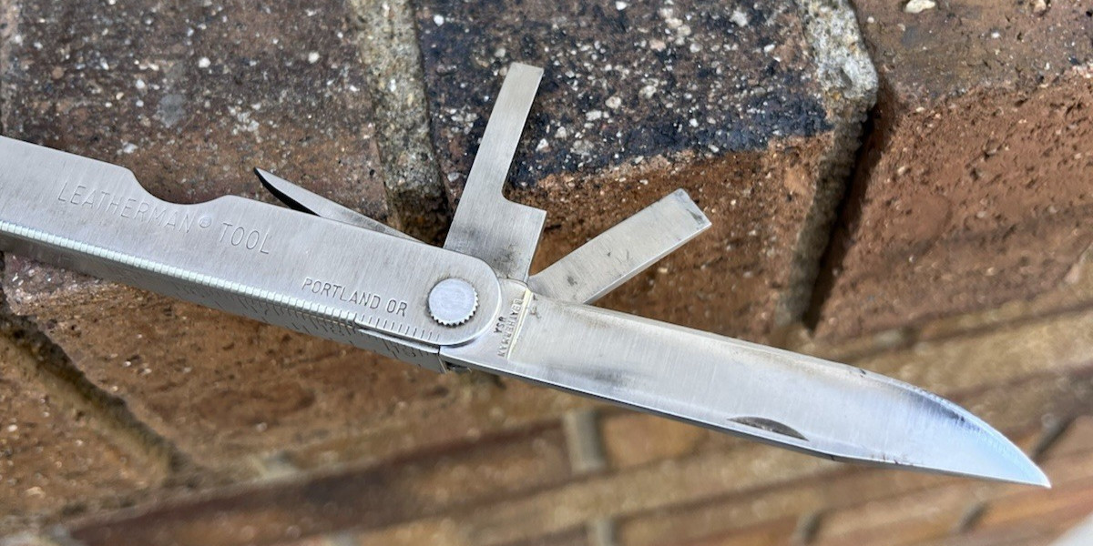 Vintage Original Leatherman Tool 4″ Multi-Tool Portland, OR USA