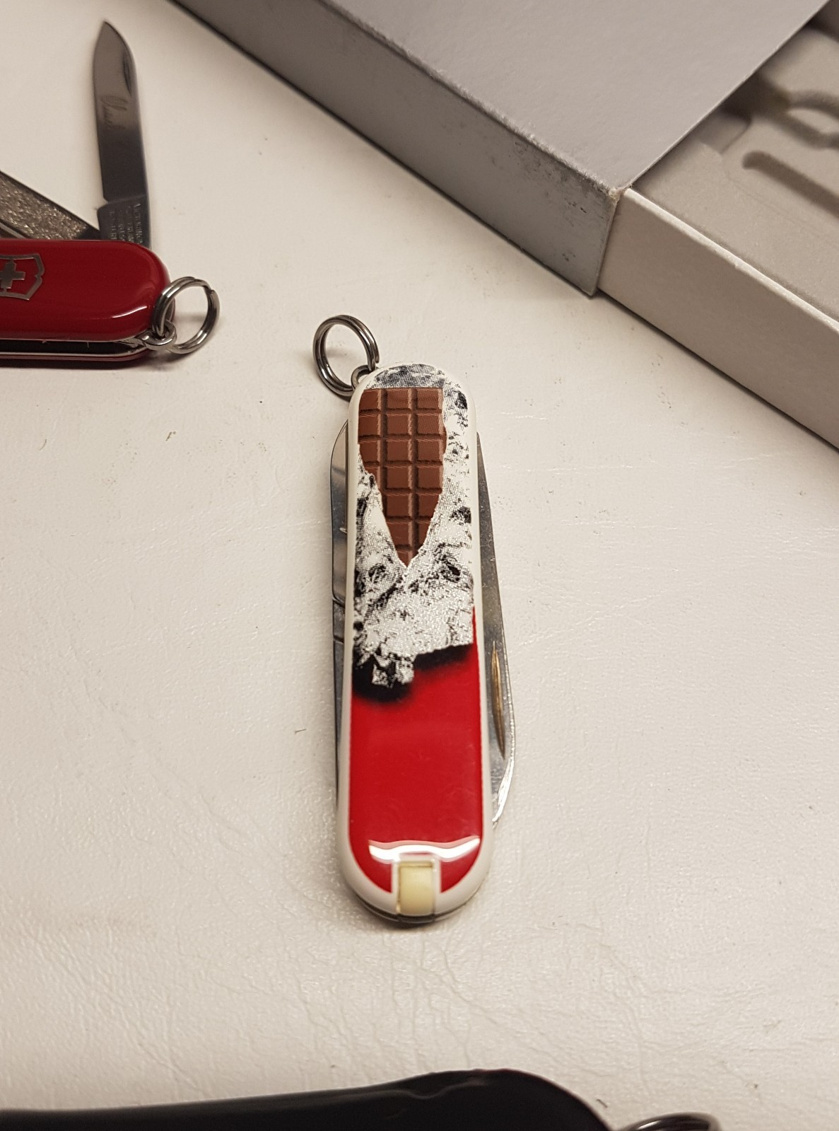 Victorinox Swiss Army Knife Classic SD Annual design SWISS CHOCOLATE BAR 2014