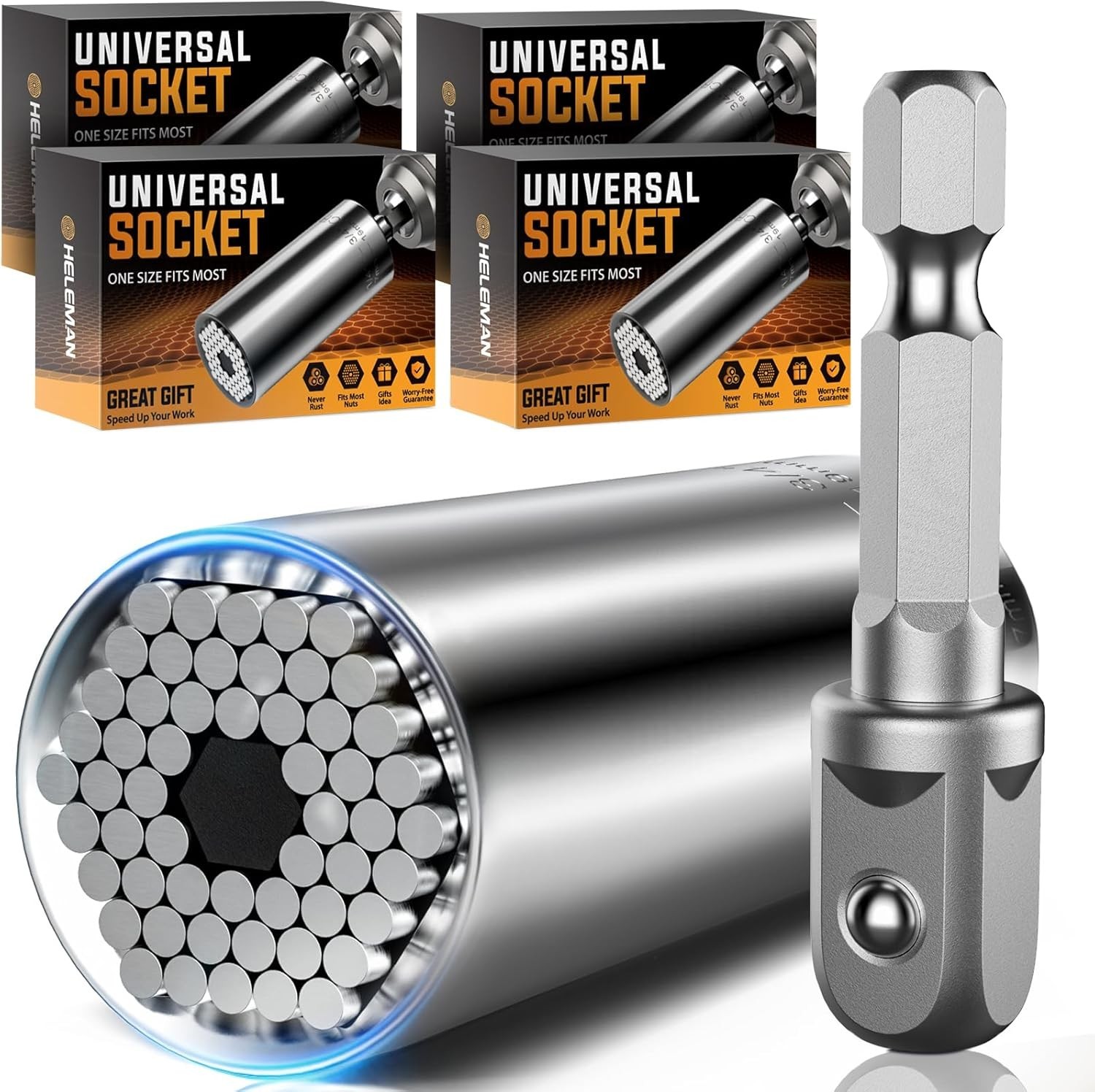 Valentines Day Gifts Him Boyfriend Super Universal Socket Tools Gifts Men Socket