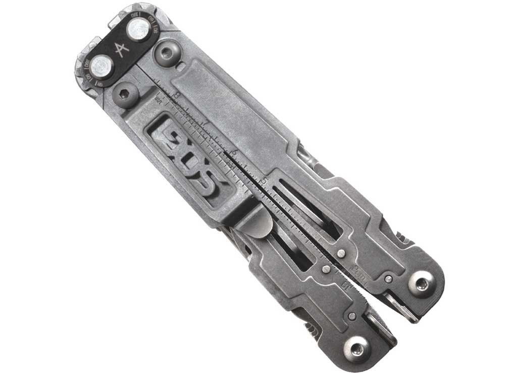 SOG SOG-PA1001-CP PowerAccess Stainless Steel Multi-Tool 18 Tools, Stone Wash