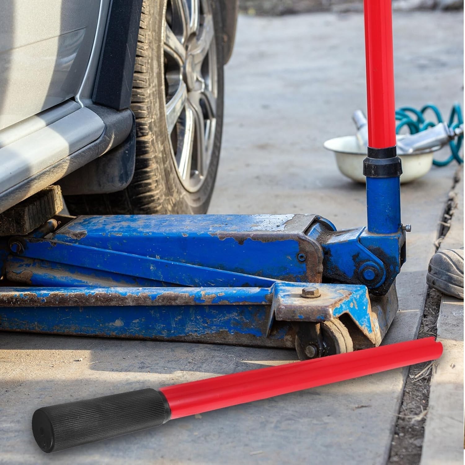 Hydraulic Bottle Jack Handle Replacement for Car SUV Truck – 2t-3t Red Rod