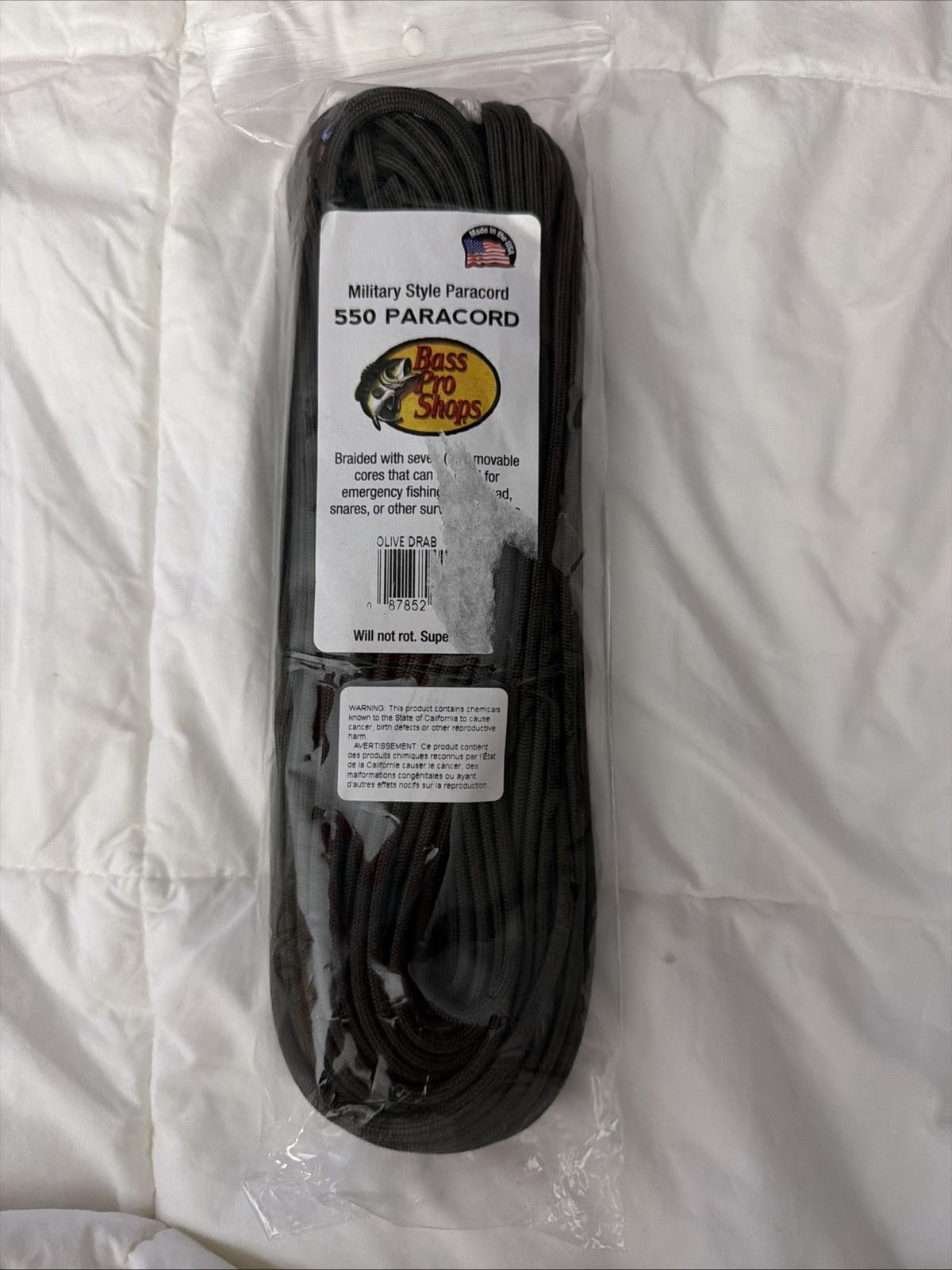 Bass Pro Shops Military Style 550 Paracord 100ft