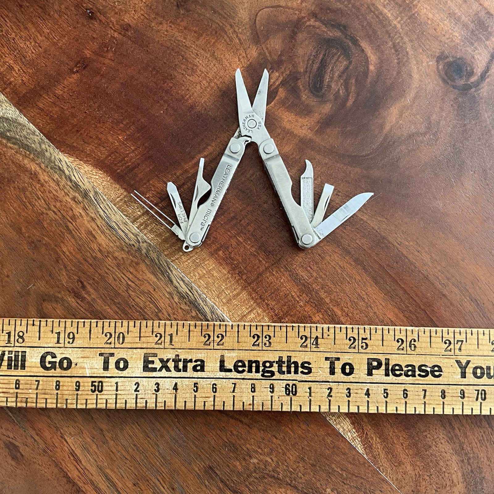 Leatherman Micra Multi-Tool Knife Scissors Stainless USA