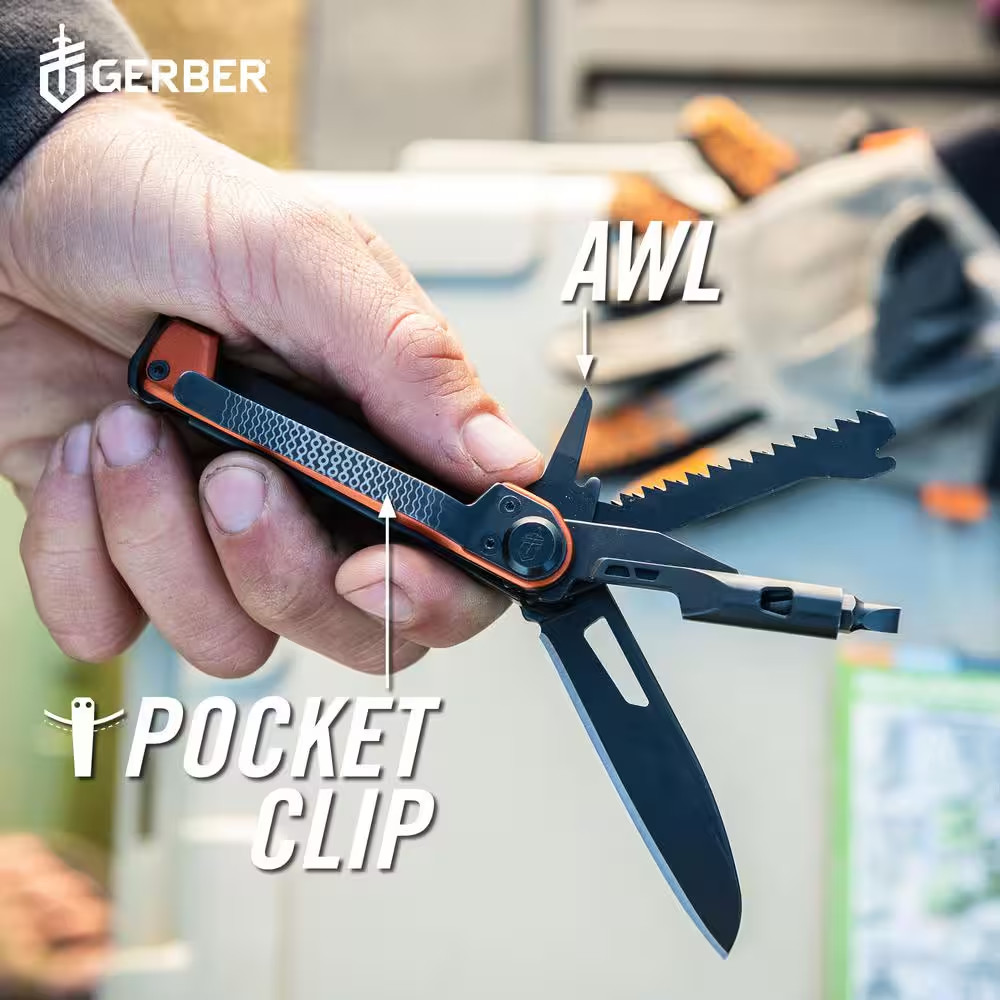 Armbar Trade 8-Piece Multi-Tool Onyx