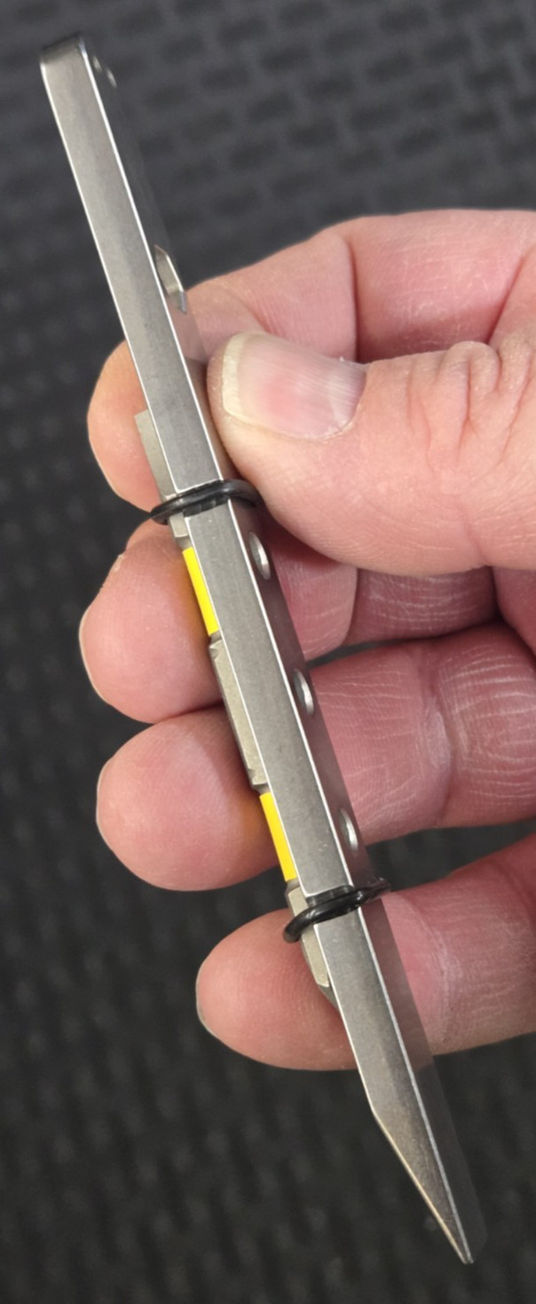 EDC Custom Pry Bar Tool, Made in CPM154
