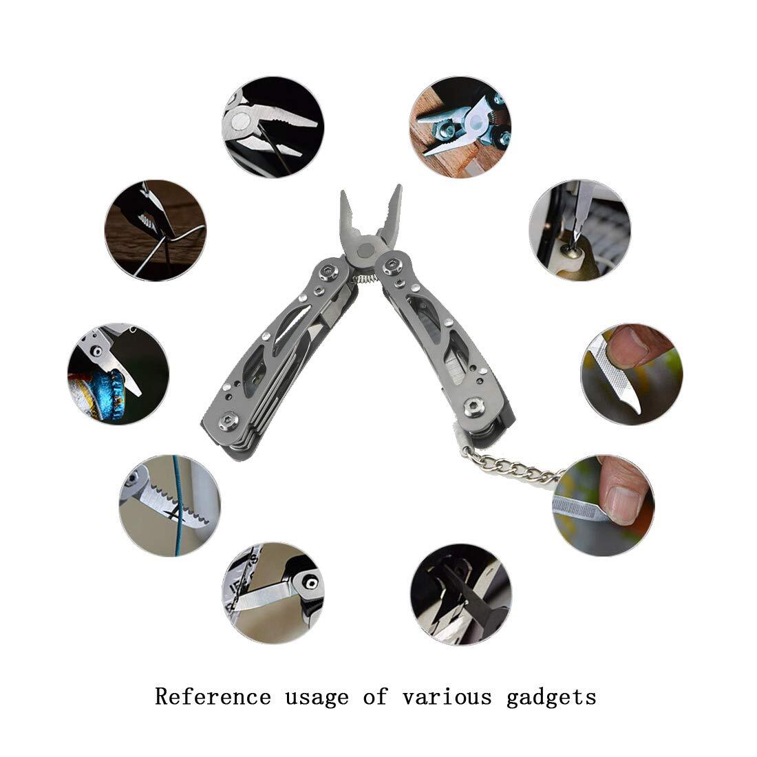 Small Multitool Pliersoutdoor Pocket Multitools Mini Pliers Gifts For Mens Boys