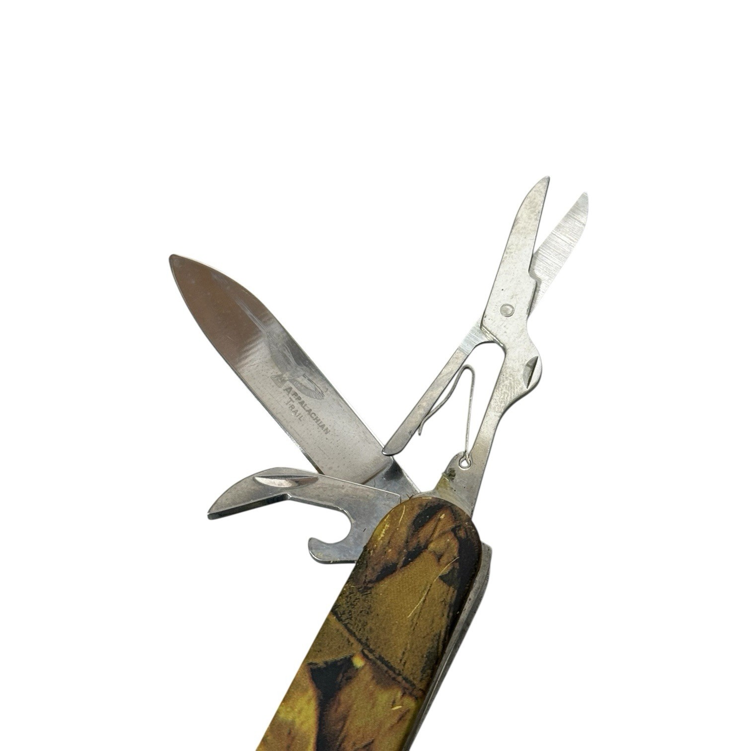 Appalachian Trail Multi-Tool Camping Knife Stainless Steel Camouflage