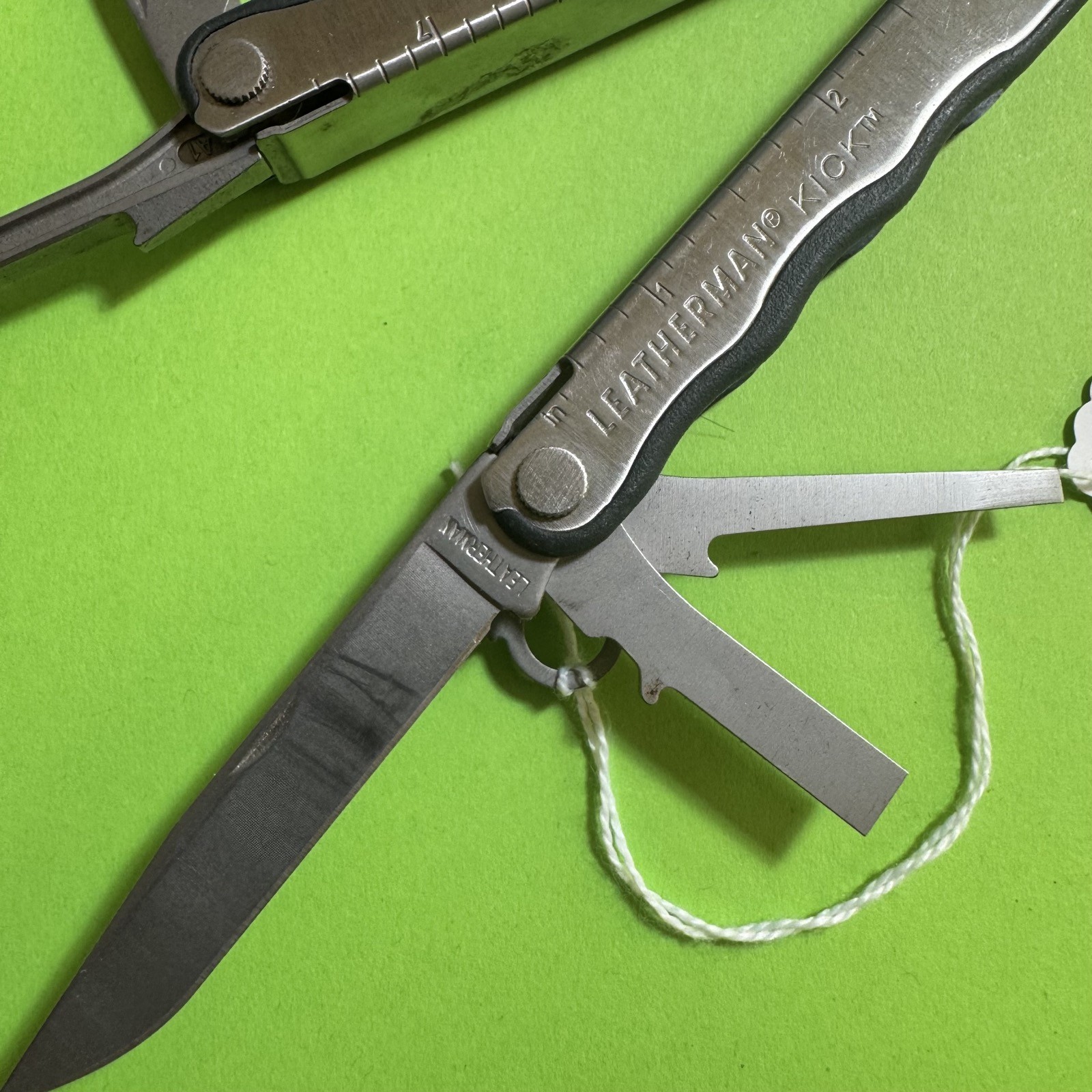 Leatherman Kick Plier Multi-Tool Multifunction Pocket Knife Stainless EDC #704