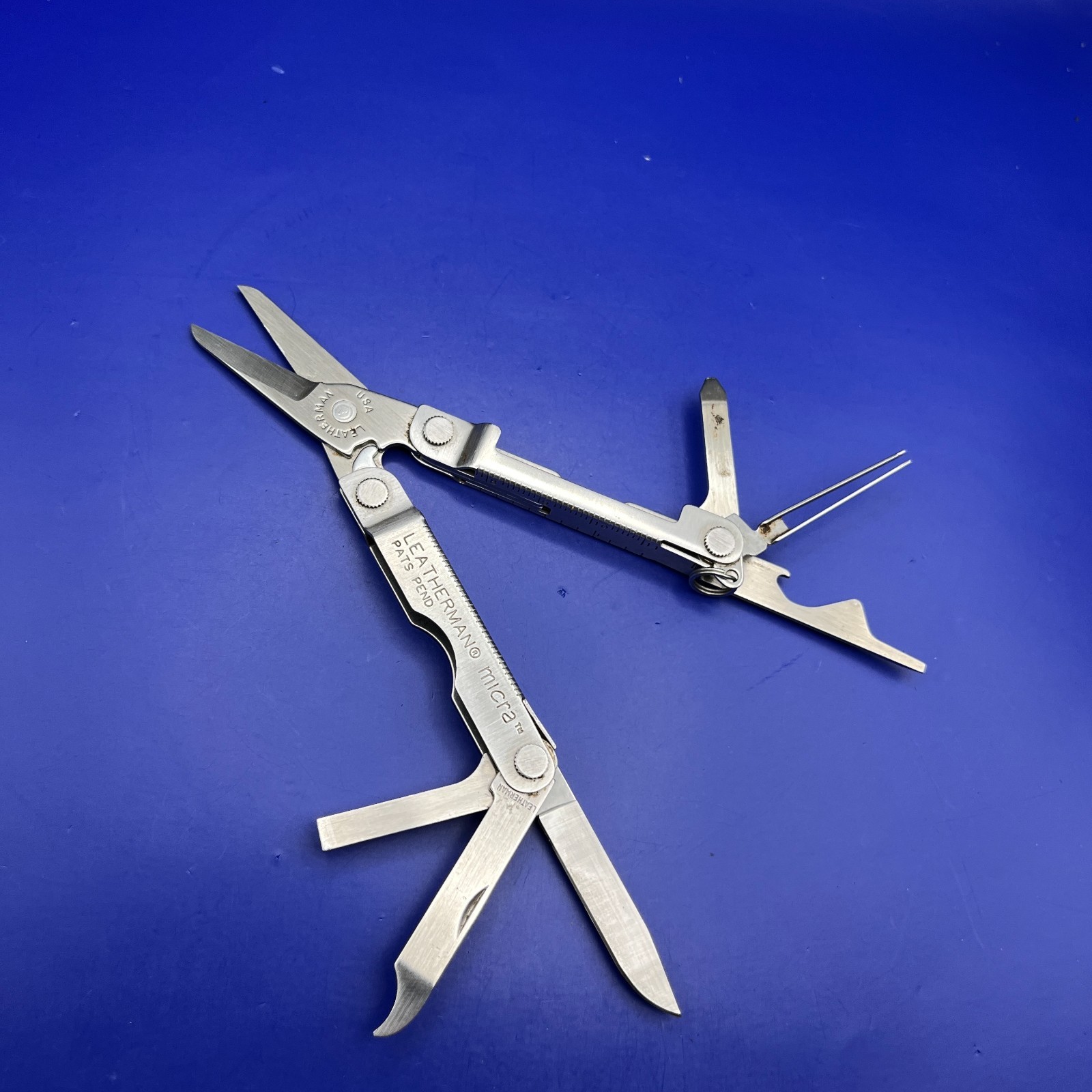 Leatherman Micra Multi-Tool Knife, Scissors- Stainless Steel