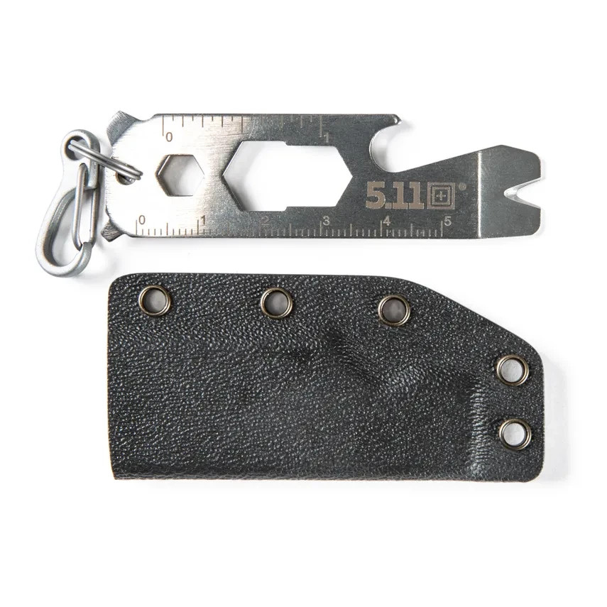 5.11 Tactical Keychain EDT Multi-Tool, Black Kydex Sheath – 56450-055