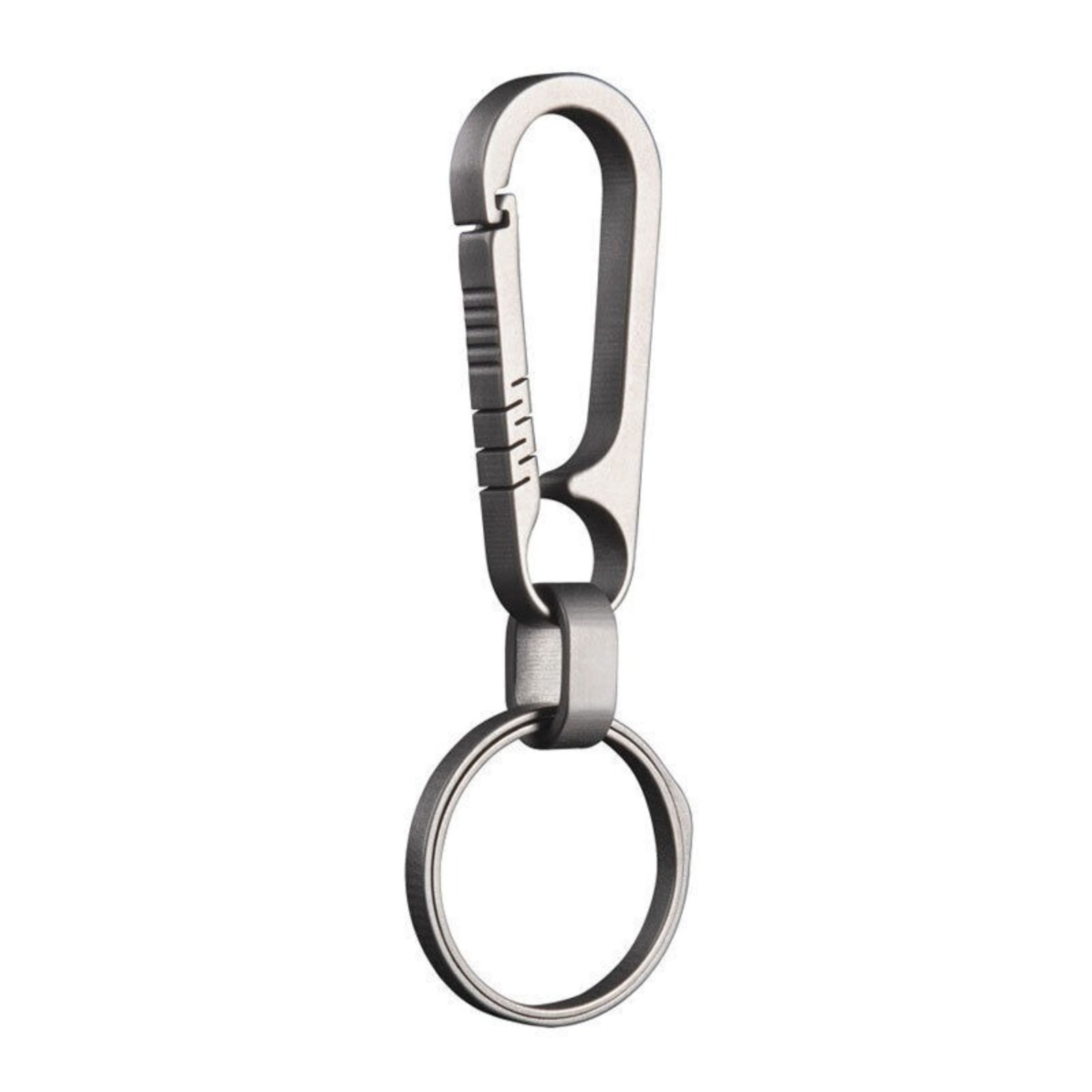 1PC Titanium Alloy Keychain Carabiner Backpack Hanging Buckle Outdoor EDC Tool
