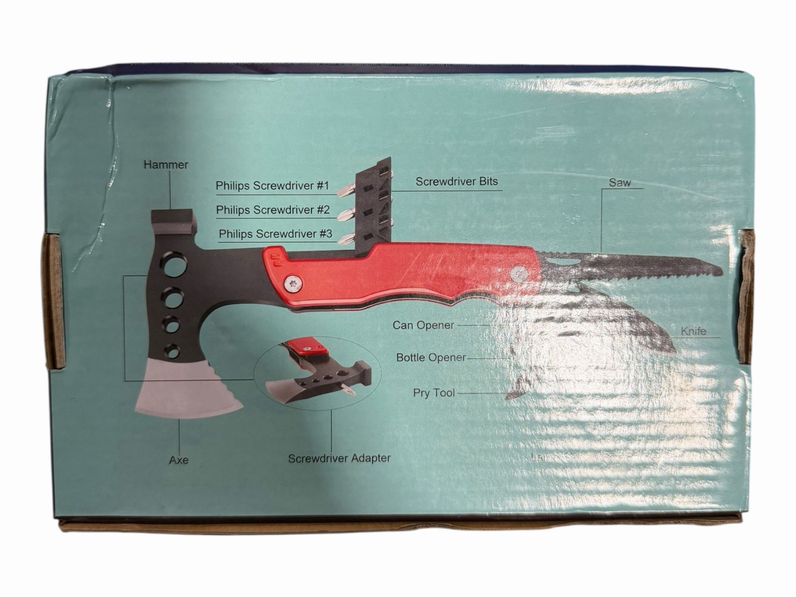 New RoverTac Multitool Camping Tool Survival Gear NEW IN BOX
