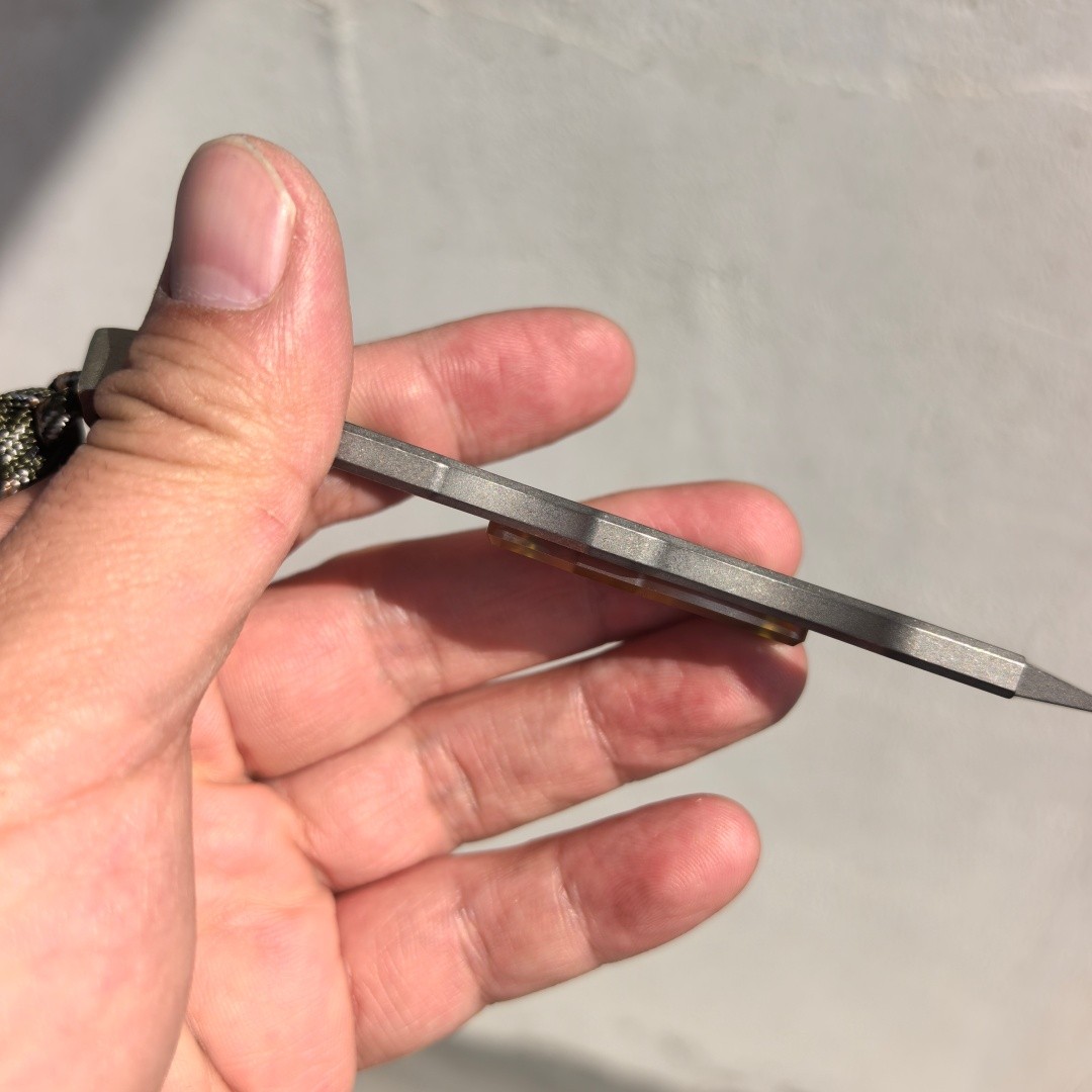 EDC tool TC4 Titanium alloy Pry bar Outdoor maintenance self-defense Tool