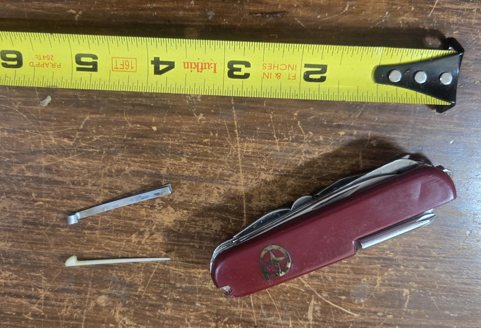 Star in Q Vintage Art No K 501L Superior Multi Purpose Pocket Knife w Og Box 13