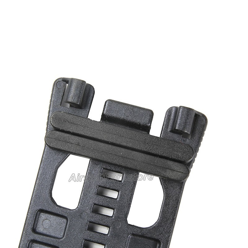 4pcs EDC Belt Clip Gear Multi Function K Sheath Kydex Scabbard Waist Clamp Black