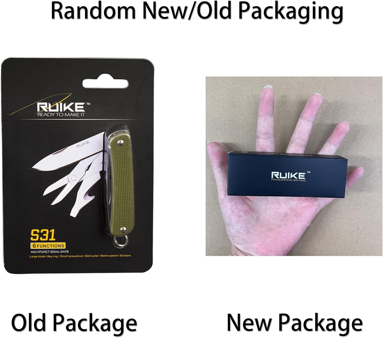 Portable Pocket Knife with 6 Functions Including Scissors and Screwdriver