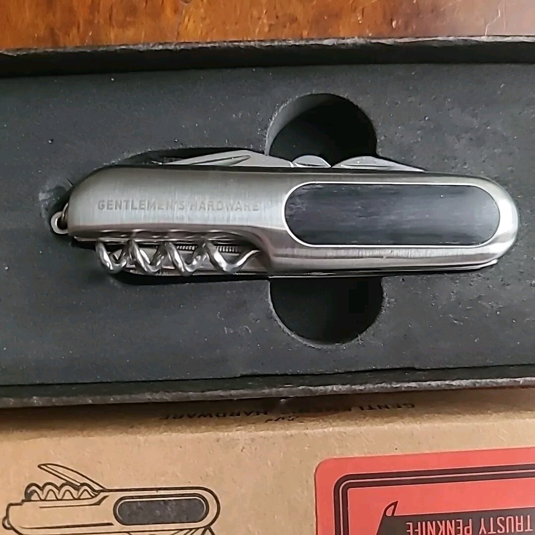 (Unused) Gentleman’s Hardware Survival Penknife Multi-Tool