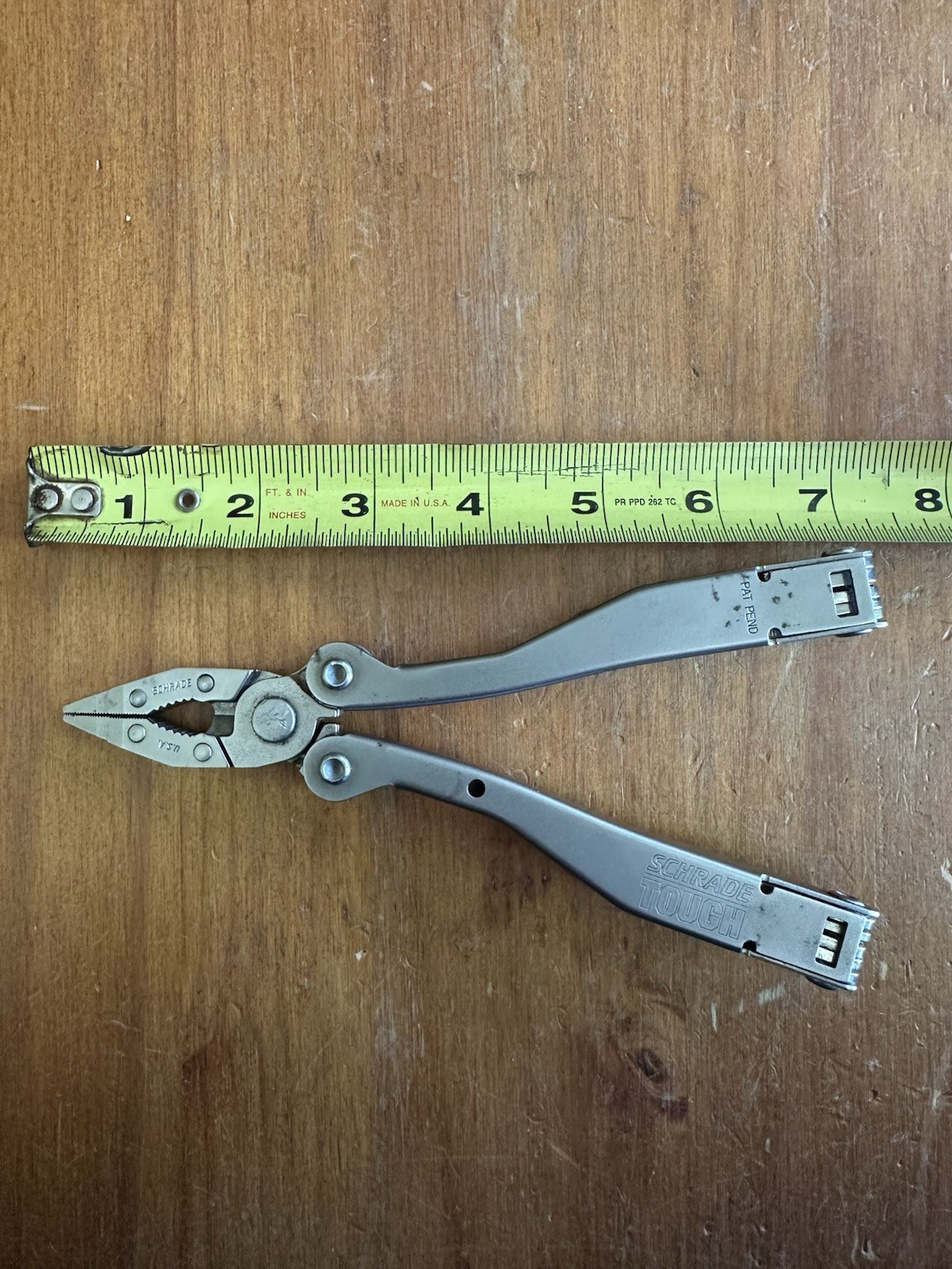 Vintage Schrade Tough-Tool Multi-Tool Pliers Knife – Made In USA