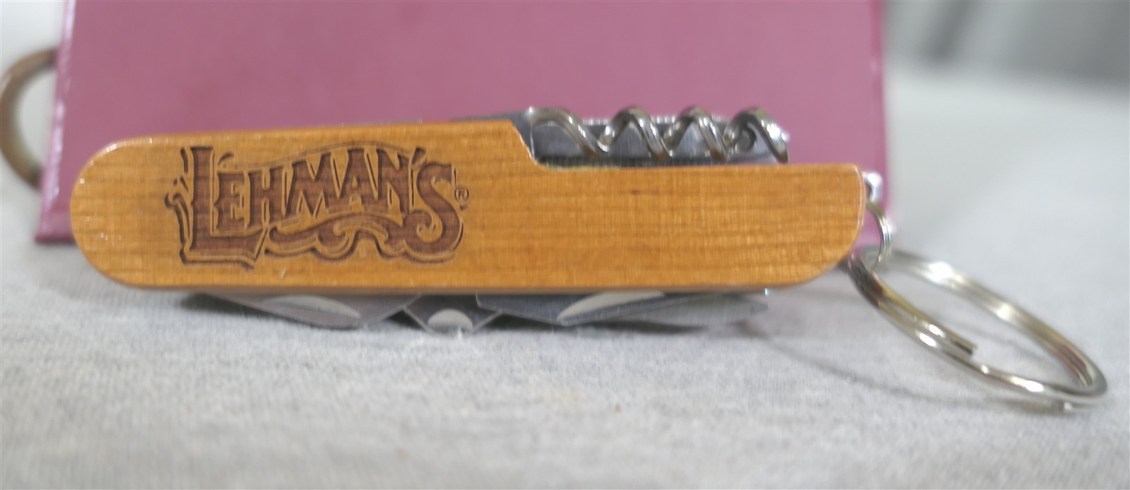 Lehman’s Wood & Steel Survival Multi-Tool 11-in-1 Pocket Knife Scissors Saw 3.5″