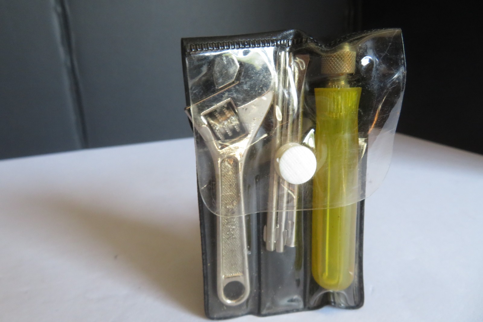 VINTAGE Pocket Tool Kit Multi-Tool Set Crescent® Wrench Screwdriver Phillips Awl