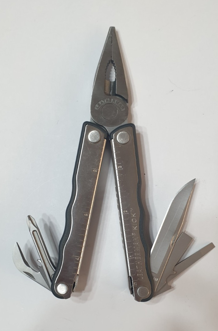 🔥 Leatherman Kick With Clip Multitool Retired Rare Collectable