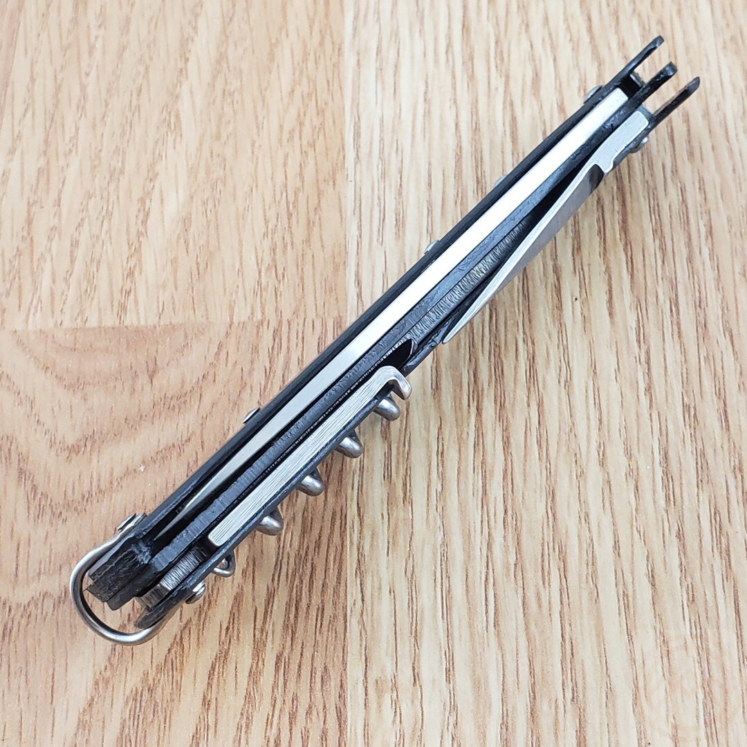 OTTER-Messer The Mercator Multi-Tool 3.75″ Satin Finish Blades Stainless Handle