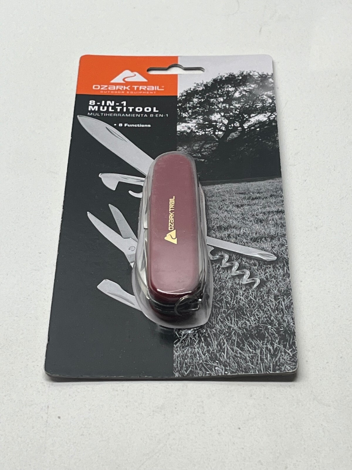 LOT OF 5 Ozark Trail Multi Tool 8-in-1 Pocket Knives